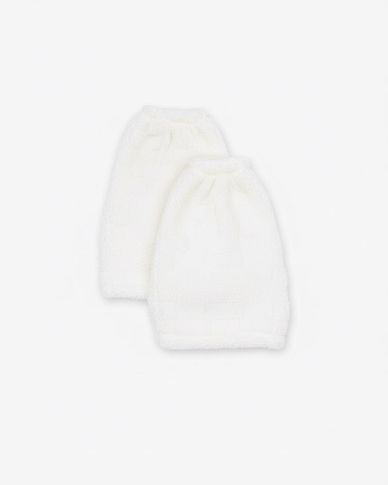 The Sheep Sherpa Leg Warmers - White